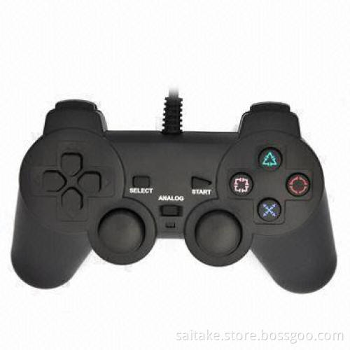 Gamepad/Joypad, Supports PS2/PS3/PC Platform, with Dual Vibration
